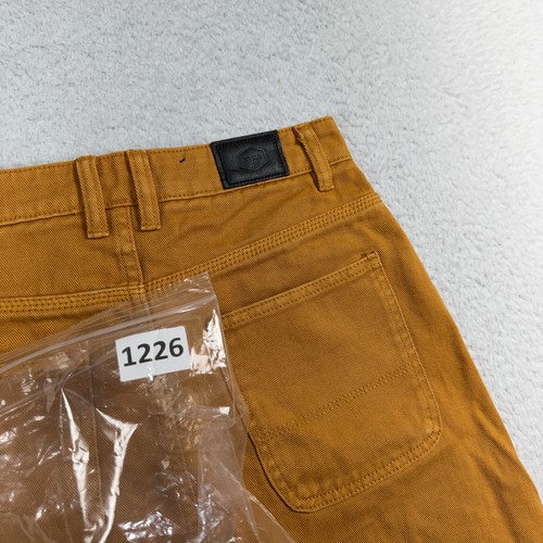 RVCA Rowdy NWT Womens Raw Hem Denim Mini Skirt Brown Sz 27 27" Waist Hippie NEW - Picture 10 of 10