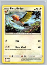 Fletchinder 13/30 SM Trainer Kit Pokemon TCG Colorless Stage 1 Ember Common Card