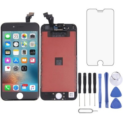 Ersatz TFT LCD Bildschirm mit Rahmen und Touch Digitizer für iPhone 6 (schwarz)