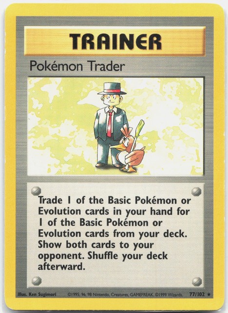 Pokemon Trader #77 (Base Set (1999))
