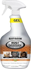 Rust-Oleum Rust Dissolver Trigger Spray Gel 32 oz, Corrosion Remover for Metal