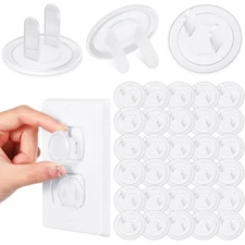 750 Pcs Outlet Covers Bulk Child Baby Proofing Plug Covers for Electrical Out...