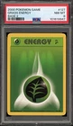 Pokemon Grass Energy Base Set 2 #127 PSA 8