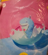 Shark Inflatable Beach Ball 17.5 Inch Diameter TARGET Sun Squad Kids Pool Toy