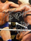 Ric Flair & Hacksaw Jim Duggan Dual Signed 8x10 Photo WWE  JSA COA — photo 2