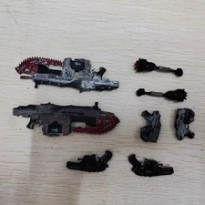 Lot of 8pcs Weapons gun accessories for 7'' Gears-War Action Figure