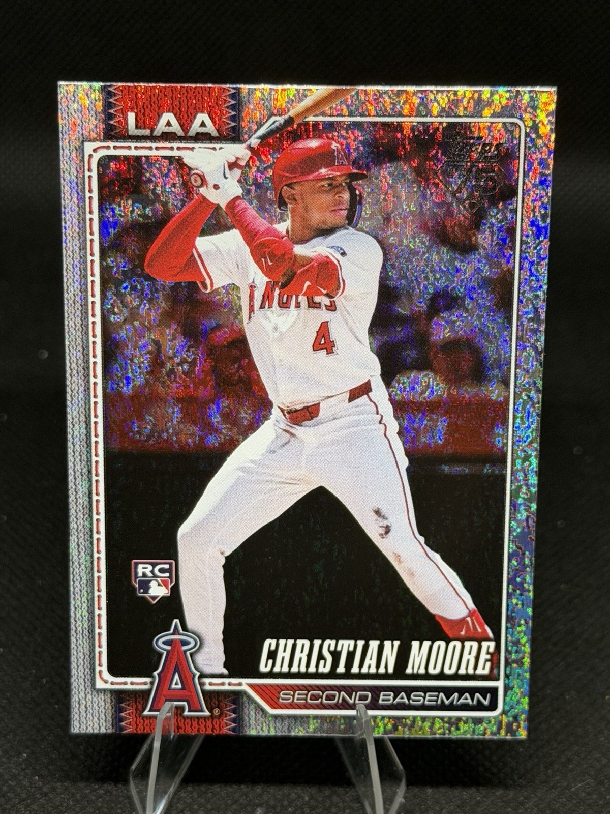 2026 Topps Series 1 - Christian Moore #147 Sandglitter (RC)