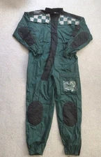 VTG Triumph Motorcycles Rain Gear Suit Package Triple Connection Mens XL W/ Bag