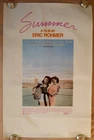 SUMMER aka The Green Ray Eric Rohmer Original 1986 US One Sheet Movie Poster