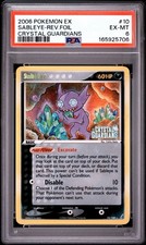 2006 Pokemon TCG EX Crystal Guardians #10/100 Sableye Reverse Holo PSA 6 EX on eBay