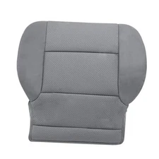 Driver Side Bottom Replacement Cloth Seat Cover Gray Compatible Dark Ash Gray