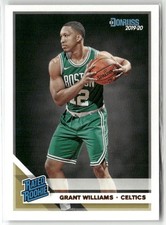 2019-20 DONRUSS #221 GRANT WILLIAMS BOSTON CELTICS RC
