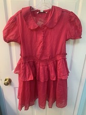 Super Cute NWOT  Urban Outfitter 100% Cotton Ruffled Baby Doll Blouse - Size S