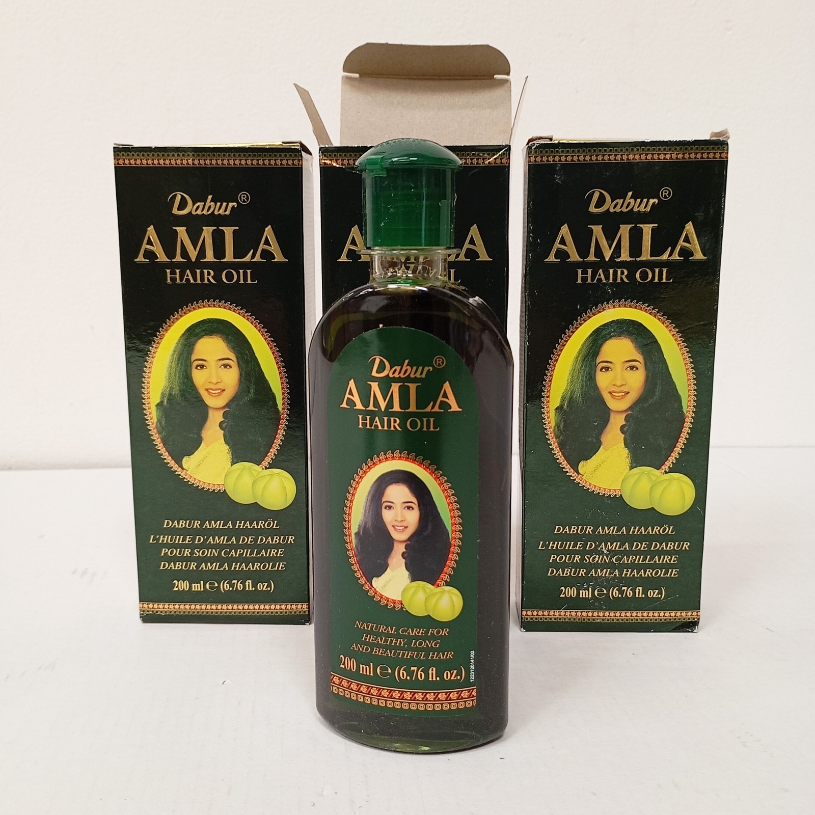 3x Dabur Amla Hair Oil 200ml Each For Health Hairs