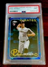 2024 TOPPS CHROME SAPPHIRE UPDATE SERIES #100 PAUL SKENES Rookie PSA 9