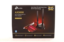TP-Link Archer TX3000E Wi-Fi 6 BT 5.0 PCIe x1 Adapter P/N: AX3000 Open Box