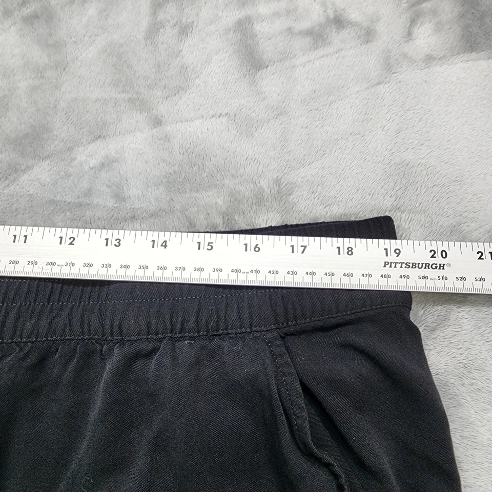 Pantalones Jessica Simpson para mujer XL negros ligeros bolsillos cortos causales Foto 4 de 4