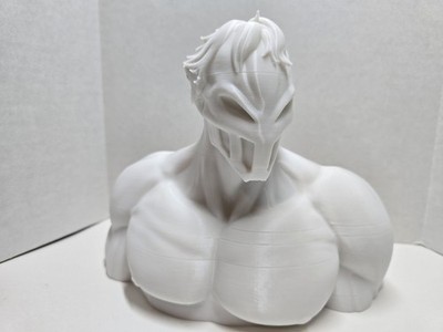 Splatterhouse RICK Taylor Flawed 3d Printed Fan Art Bust.
