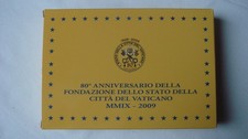 M&uuml;nzen Vatican 2009 Original-M&uuml;nzsatz PP mit 20 &euro; M&uuml;nze in Folder NEU