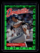 1993 Donruss ELITE DOMINATOR Paul Molitor #18 Blue Jays HIGH GRADE 5000 MADE!