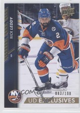 2015-16 Upper Deck UD Exclusives 83/100 Nick Leddy #372 au7