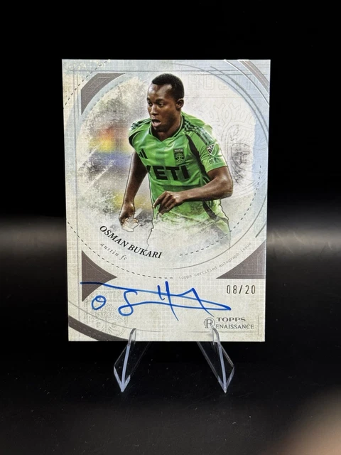 2025 Topps Chrome MLS Osman Bukari Renaissance Autograph /20