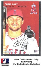 2023 Topps Chrome Platinum Anniversary #156 Chris Okey RC Rookie Angels