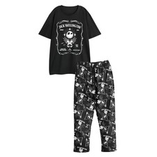 The Nightmare Before Christmas Set Pigiama Lungo Jack Skellington (NS8823)