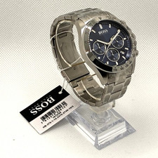 BOSS Hugo Boss Hero 1513755 Mens Quartz Chronograph Date 44mm 50m Box & Papers