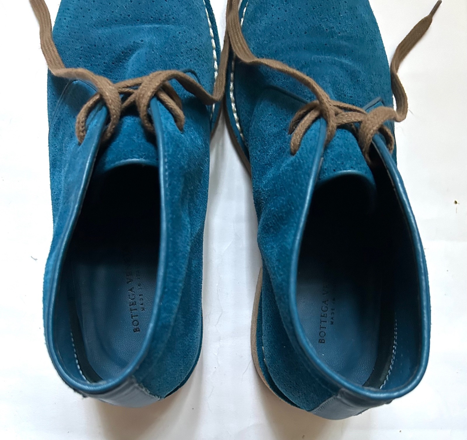 Bottega Veneta Italian Suede Desert Chukka Ankle Boots Shoes - 37 - Excellent thumbnail 9