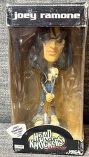 Joey Ramone Head Knocker Bobblehead NECA Figure 2002 RAMONES W/ Memorial Pick!!