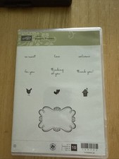 Stampin Up Stamps Sweetly Framed So Sweet Love Welcome For You Bird etc