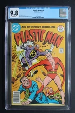 PLASTIC MAN #16 Boss Annova 1977 Ergberg Dead Eddy Kolonel Kool Fradon CGC 9.8