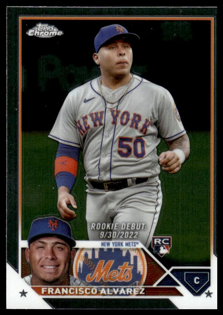 2023 Topps Chrome Update Francisco Alvarez #USC103 RC