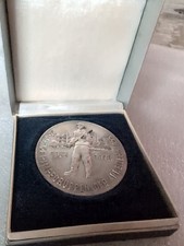 Silberne DDR Medaille  25 Jahre Kampfgruppe (nicht magnetisch)