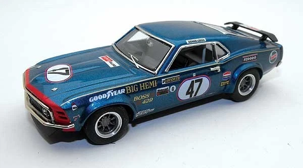 1-43 Ford Mustang BOSS 302 British ESCC #47 Leech metal kit to built SMTS B01 - Immagine 2 di 2