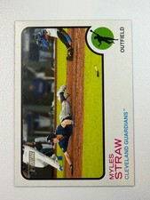 2022 Topps Heritage - Myles Straw #304