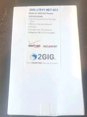   2GIG LTEV1-NET-GC2 4G LTE Cellular Transmitter Module   New