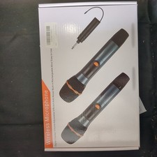 Wireless Microphones, UHF Metal Rechargeable Wireless Dynamic MicSystem.