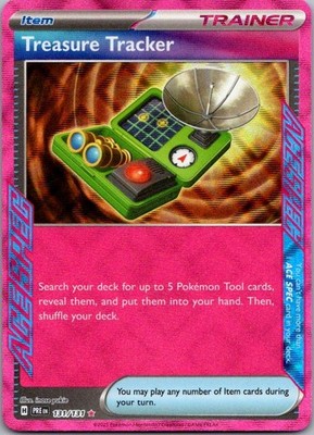 Treasure Tracker ACE SPEC Rare SV: Prismatic Evolutions 131/131 NM
