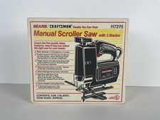 Sears Craftsman Manual Scroller Saw 1/4 Horse...