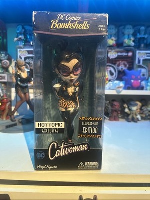 Catwoman DC Comics Bombshells Figure Leopard Skin Cryptozoic NIB