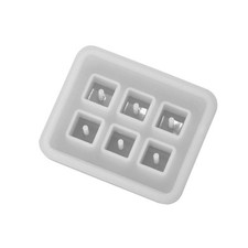 4pcs Various Styles DIY Silicone Bead Mold Jewelry Pendant Beads Casting Mould