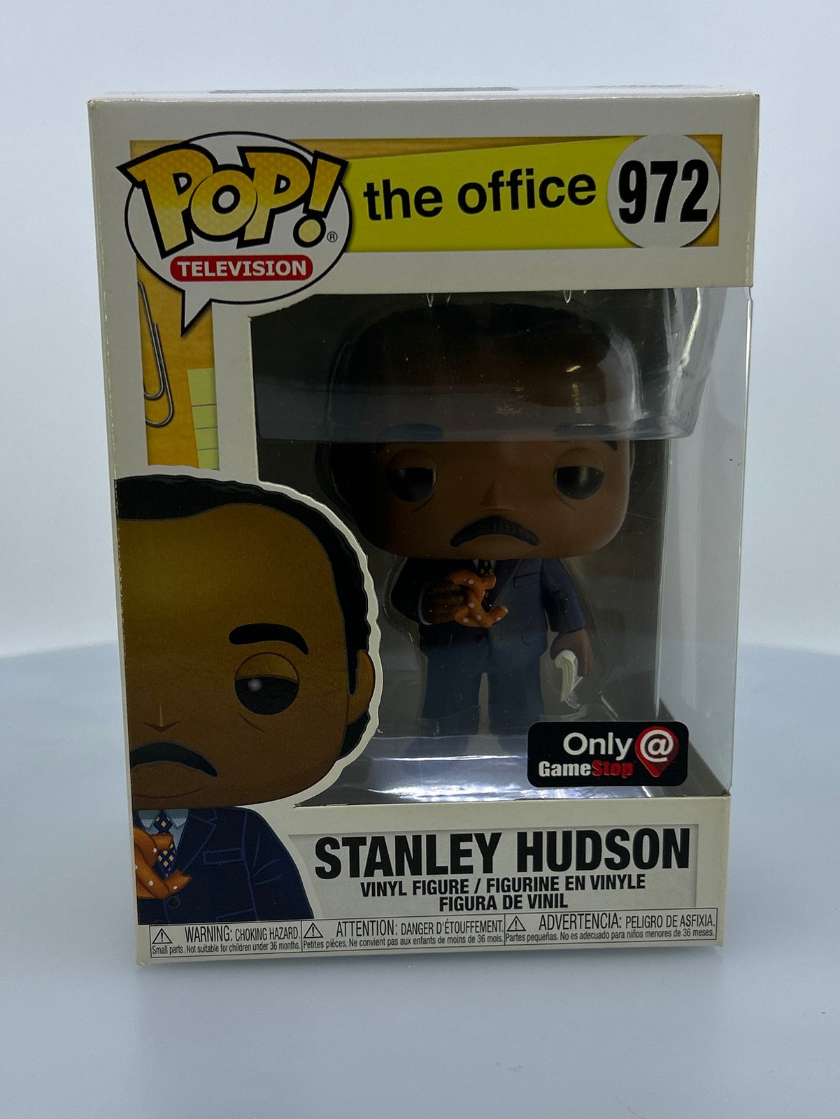 Sale Funko Pop! Television The Office Stanley Hudson #972 Gamestop Exclusive Damaged