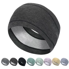 Men Women Ear Warmer Hair Band Warm Head Fleece Headband Winter Wrap Sweatband