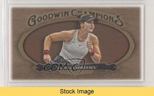 2020 Goodwin Champions Wood Mini Lumberjack Back Bianca Andreescu #77 READ 0f3