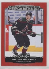 2022-23 O-Pee-Chee Marquee Rookie Red Border Matias Maccelli #555 1m4i