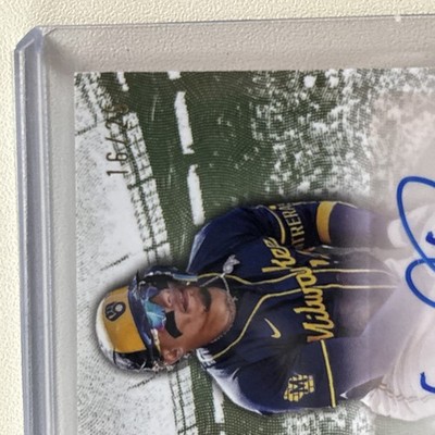 2025 Topps Museum William Contreras Momentous Material J Patch