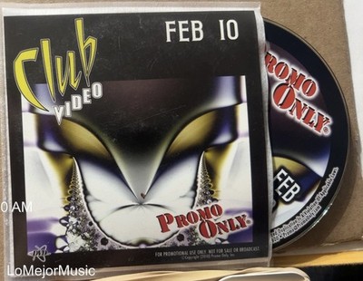 Mega rare DVD sleeve PROMO ONLY Club Video versions Flashback Calvin Harris