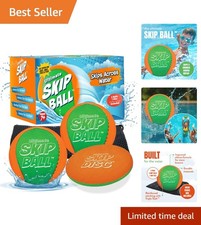 The Ultimate Water Skip Balls, Water Bouncing Ball for Swimming Pool, Beach T...